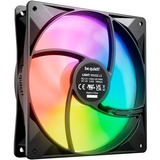 be quiet! Light Wings LX 140mm PWM high-speed Triple Pack case fan Zwart, 4-pin PWM, RGB