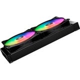 be quiet! Light Wings LX 140mm PWM high-speed Triple Pack case fan Zwart, 4-pin PWM, RGB