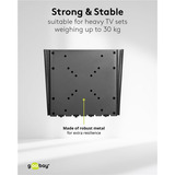 goobay TV Wall Mount Caravan FIXED (M), 23 to 42 inch wandmontage  Zwart