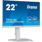 iiyama Prolite XUB2294HSU-W2 21.5" Monitor Wit, 75Hz, HDMI, DisplayPort, USB 3.0, Audio, FreeSync 