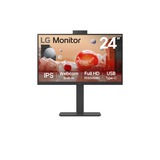  24BA850 23.8" monitor Zwart, HDMI, DisplayPort, Audio, LAN, USB-C, Webcam