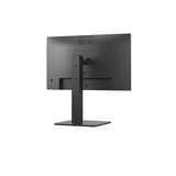  24BA850 23.8" monitor Zwart, HDMI, DisplayPort, Audio, LAN, USB-C, Webcam