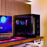 ALTERNATE Thunderstorm Xtreme Ryzen 7 – RTX 5090 iCue gaming pc Zwart | Ryzen 7 9850X3D | RTX 5090 | 64 GB | 2 TB SSD