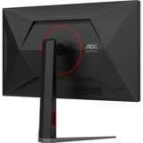 AOC U27G4XM MiniLED dual gaming monitor 27" 4K UHD  Zwart/rood, 1x HDMI, 1x DisplayPort, USB-A, USB-B, 320 Hz