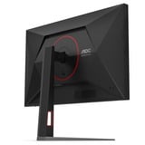 AOC U27G4XM MiniLED dual gaming monitor 27" 4K UHD  Zwart/rood, 1x HDMI, 1x DisplayPort, USB-A, USB-B, 320 Hz