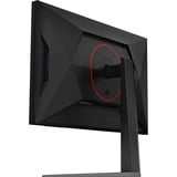 AOC U27G4XM MiniLED dual gaming monitor 27" 4K UHD  Zwart/rood, 1x HDMI, 1x DisplayPort, USB-A, USB-B, 320 Hz
