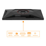 AOC U27G4XM MiniLED dual gaming monitor 27" 4K UHD  Zwart/rood, 1x HDMI, 1x DisplayPort, USB-A, USB-B, 320 Hz