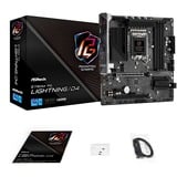 ASRock Z790M PG LIGHTNING/D4 socket 1700 moederbord RAID, Gb-LAN, Sound, µATX