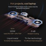 ASUS ProArt P16 H7606GP-SR010X 16"  Copilot+ laptop Zwart | Ryzen AI 9 465 | RTX 5070 | 32 GB | 1 TB SSD | Touch