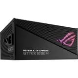 ASUS ROG STRIX 1000W Gold Aura Edition voeding  Zwart, 4x PCIe, kabelmanagement, 1x 12VHPWR