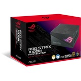 ASUS ROG STRIX Gold Aura Edition modulaire 1000 watt voeding  Zwart, 4x PCIe