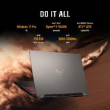ASUS TUF Gaming A16 FA607NU-RL111W 16"  gaming laptop Zwart/grijs | R5 7535HS | RTX 4050 | 16 GB | 512 GB SSD