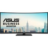 ASUS VA34VCPSR 34" Curved UltraWide monitor Zwart, 100 Hz, HDMI, DisplayPort, Audio, LAN, USB-C