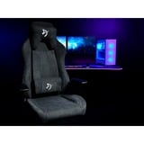 Arozzi Vernazza Soft Fabric - Dark Grey gamestoel Donkergrijs