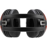 Audio-Technica ATH-AWAS over-ear hoofdtelefoon Zwart/rood