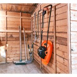 BLACK+DECKER 1200W 30cm zweefmaaier grasmaaier Oranje/zwart