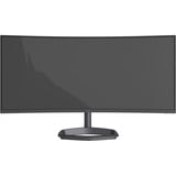 Cooler Master GM34-CWQ2 34" Curved UltraWide gaming monitor Zwart, 2x HDMI | 1x DisplayPort | USB-C | DisplayHDR 400 | 180 Hz