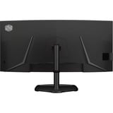 Cooler Master GM34-CWQ2 34" Curved UltraWide gaming monitor Zwart, 2x HDMI | 1x DisplayPort | USB-C | DisplayHDR 400 | 180 Hz