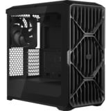 Cooler Master HAF II 500 midi tower behuizing Zwart | 2x USB-A | 1x USB-C | Tempered Glass