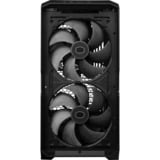 Cooler Master HAF II 500 midi tower behuizing Zwart | 2x USB-A | 1x USB-C | Tempered Glass