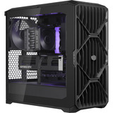 Cooler Master HAF II 500 midi tower behuizing Zwart | 2x USB-A | 1x USB-C | Tempered Glass