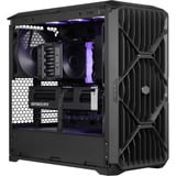 Cooler Master HAF II 500 midi tower behuizing Zwart | 2x USB-A | 1x USB-C | Tempered Glass