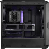 Cooler Master HAF II 500 midi tower behuizing Zwart | 2x USB-A | 1x USB-C | Tempered Glass