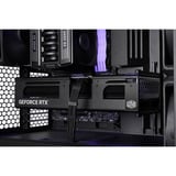 Cooler Master HAF II 500 midi tower behuizing Zwart | 2x USB-A | 1x USB-C | Tempered Glass
