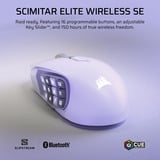 Corsair SCIMITAR Elite Wireless SE gaming muis Wit, 33.000 dpi, RGB leds