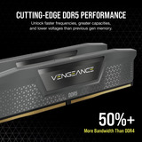 Corsair Vengeance 32 GB DDR5-6000 (2x 16 GB) werkgeheugen Zwart, CMK32GX5M2D6000Z38, XMP, EXPO