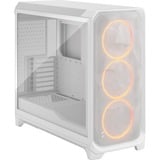 Fractal Design Meshify 3 XL RGB Clear Tint big tower behuizing Wit | 2x USB-A | 1x USB-C | RGB | Tempered Glass