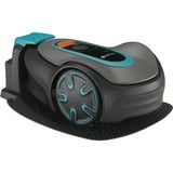 GARDENA Robotmaaier SILENO minimo 500 Grijs/turquoise, 500 m², Li-ion accu + Basisstation inbegrepen, Bluetooth