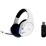 HyperX Cloud Stinger Core - Wireless for PlayStation over-ear gaming headset Wit/blauw, PS5, PS4, PS4 Pro, PC