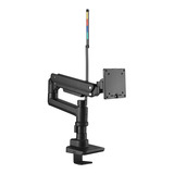 Kensington SmartFit Premium heavy duty single monitorarm Zwart