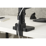 Kensington SmartFit Premium heavy duty single monitorarm Zwart