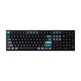 Keychron B36-K9, toetsenbord Zwart, US lay-out, Scissor switches, ABS, USB-C | 2.4 GHz | Bluetooth