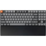 Keychron Silicone Palm Rest voor K1 SE / K1 Pro / K1 Max / K13 Pro / K13 Max / K1 v6 polssteun Zwart, Low Profile