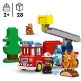 LEGO DUPLO - Brandweertruck met slang en brandweerman Constructiespeelgoed 10473