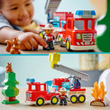 LEGO DUPLO - Brandweertruck met slang en brandweerman Constructiespeelgoed 10473