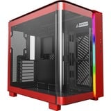 Montech KING 95 midi tower behuizing Rood | 2x USB-A | 1x USB-C | RGB | Tempered Glass