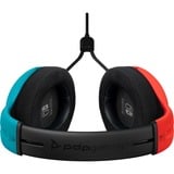 PDP LVL40 Wired Stereo Gaming headset on-ear  Blauw/rood, Nintendo Switch