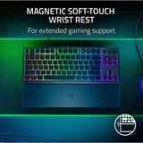 Razer Ornata V3 TKL RGB mechanisch gaming toetsenbord Zwart, US lay-out (QWERTY), Razer Hybrid-Mecha-Membrane, 80% (TKL)	