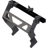 Res-Tech GT Monitor Stand Integrated Single Reinforced monitorarm Zwart