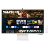 SAMSUNG M8 32" Smart Monitor M80F UHD 4K UHD  Wit, 1x HDMI, USB-C, USB-A, Wi-Fi, Bluetooth, Webcam