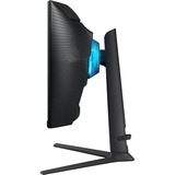 SAMSUNG Odyssey G6 S27BG650EU 27" Gaming Monitor Zwart, 2x HDMI, 1x DisplayPort, 2x USB-A 3.2 (5 Gbit/s), 1x RJ-45, 240 Hz