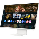 Samsung M8 32" Smart Monitor M80F UHD 4K Wit, 1x HDMI, 1x USB-C, 2x USB-A, 1x HDMI, USB-C, USB-A, Wi-Fi, Bluetooth, Webcam