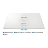 Samsung M8 32" Smart Monitor M80F UHD 4K UHD  Wit, 1x HDMI, USB-C, USB-A, Wi-Fi, Bluetooth, Webcam