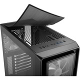 Sharkoon TK4 RGB Tower-behuizing Zwart | Window-kit | USB 3.0