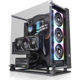 Thermaltake Core P3 TG Pro showcase behuizing Zwart | 2x USB-A | 1x USB-C | Tempered Glass