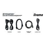 iiyama G-Master Gold Phoenix GCB4986DQSNP-B1 49" UltraWide gaming monitor Zwart, 1x DisplayPort, 2x HDMI, 3x USB-C, 2x USB-A, 240 Hz
